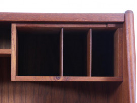Mid-Century Modern scandinavian secretary in teak by Arne Wahl Iversen.
