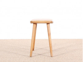 Mid-Century  modern scandinavian lounge stool model "Palle" by Yngve Ekström. 