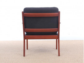 Paire de fauteuils scandinaves en teck modèle PJ 112