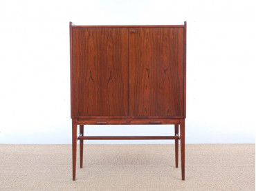 Mid-Century  modern scandinavian cabinet in Rio rosewood