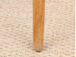 Mid-Century  modern scandinavian set of 5 bar stools in beech