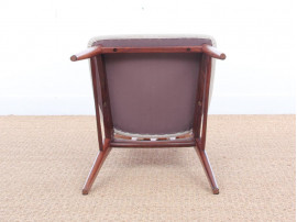 Mid-Century Modern Danish set of 4 chairs in Rio rosewood model Eva by Niels Kofoed