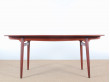 Extending dining table by Hans Wegner AT-310 in teck
