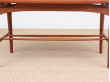 Table basse scandinave en teck.