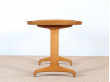 Mid-Century  modern  coffee table in beech and elm