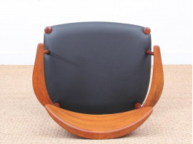 Mid-Century Modern Danish pair of armchairs in teck model 317 by Hvidt & Mølgaard Nielsen