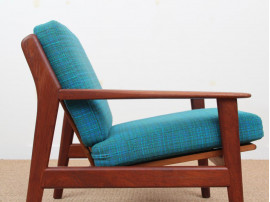 Danish mid-century modern easy chair model GE 88 by Aage Pedersen