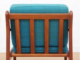 Danish mid-century modern easy chair model GE 88 by Aage Pedersen
