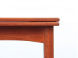 Mid-Century modern dining table in teak by Borge Mogensen, 6/10 seats. 