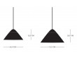 Mid-Century  modern scandinavian floor lamp Opala by Hans Wegner