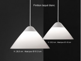 Mid-Century  modern scandinavian floor lamp Opala by Hans Wegner