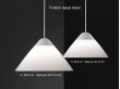Mid-Century  modern scandinavian floor lamp Opala by Hans Wegner