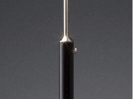 Mid-Century  modern scandinavian floor lamp VIP black by Jørgen Gammelgaard 