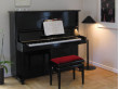 Mid-Century  modern scandinavian floor lamp VIP black by Jørgen Gammelgaard 
