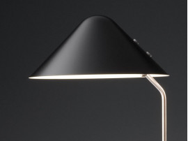 Mid-Century  modern scandinavian floor lamp VIP black by Jørgen Gammelgaard 