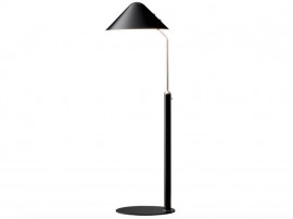 Mid-Century  modern scandinavian floor lamp VIP black by Jørgen Gammelgaard 