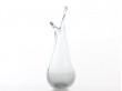 Mid century modern scandinavian vase in glass by Per Lütken
