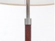 Lampadaire scandinave en teck et acier