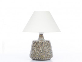 Mid century modern small ceramic lamp by Gunnar Nylund