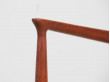 Fauteuil scandinave en teck et corde modèle 56