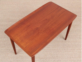 Mid-Century  modern scandinavian side table in teak