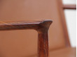 Mid century modern pair of armchair in Rio rosewood and cognac leather by Kai Lyngfeldt Larsen