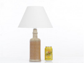 Mid century modern scandinavian ceramic  lamp by Herman kahler