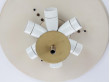 Mid century modern cristal ceiling light by Carl Fagerlund