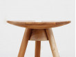 Scandinavian danish stool in teak