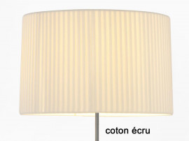 Lampadaire scandinave modèle Pie de Salon chromé. Edition neuve