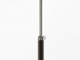 Mid-Century  modern scandinavian chromed floor lamp Pie de Salón by Jaume Sans. New edition