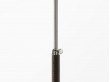 Mid-Century  modern scandinavian chromed floor lamp Pie de Salón by Jaume Sans. New edition