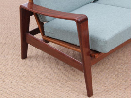 Mid-Century  modern scandinavian 3 seats sofa model 35 by  Arne Wahl Iversen.