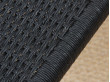Mid-Century  modern scandinavian bench model n°63 by Niels Møller, teak and black paper cord 150 cm