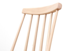 Mid-Century  modern scandinavian 216 Stick Back chair by Thomas Harlev, colored seat New edition. 