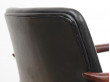 Mid-Century Modern Danish pair of desk chair in Rio rosewood model 66 by Erik Buck