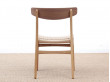 Mid-Century Modern CH 23 chair by Hans Wegner. New product.