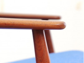 Mid-Century  modern scandinavian lounge chair by Poul Volther  model 341