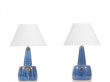 Mid-Century  modern scandinavian pair of lamp by Maria Philippi