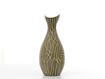 Mid-Century modern scandinavian ceramic vase by Hjördis Oldfors for Upsala Ekeby