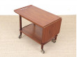 Mid-Century  modern teak  servig cart in teak by Johannes Andersen