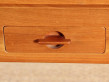 Mid-Century  modern scandinavian square game table by Gorm Lindum et Rolf Middelboe.