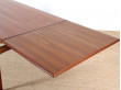 Mid-Century Modern Danish  dining table in teak  by Johannes Andersen 4/8 seats