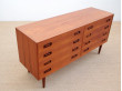 Mid-Century  modern scandinavian chest of drawers by Dyrlund
