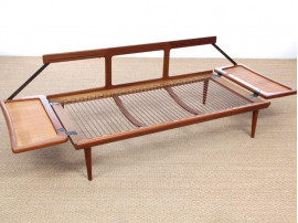 Mid-Century  modern scandinavian sofa 2 seats FD451 by Peter Hvidty & Orla Mølgaard Nielsen