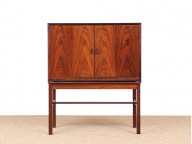 Cabinet bar scandinave en palissandre de Rio