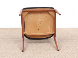 Mid-Century  modern scandinavian set of 6 dining chairs in teak by Johannes Andersen