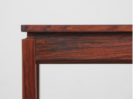 Mid century modern scandinavian pair of occasionnal table by Yngvar Sandstrom.