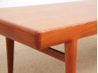Mid-Century  modern scandinavian coffe table in teak by Johannes Andersen