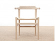 Chaise scandinave PP 68, édition neuve.